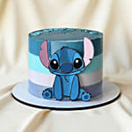 Stitch Inspired Ocean Wave Chocolate Cake 1 KG