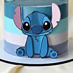 Stitch Inspired Ocean Wave Chocolate Cake 1 KG