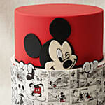 Mickey Mouse Theme Chocolate Fudge Cake 2.5 KG