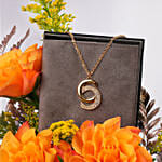 Cerruti 1881 Gold Plated Statment Necklace for Her