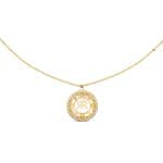 Cerruti 1881 MOP Gold Plated Statement Necklace for Her