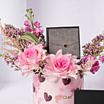 Cerruti 1881 Rose Gold MOP and Crystals Bracelet for Her