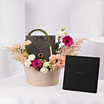 Cerruti 1881 Statment Gold Plated Jewel Set Basket for Her