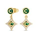 Cerruti 1881 Tessa Gold Plated Necklace and Earrings Gift Tray for Her
