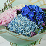Beautiful 4 Colour Hydrangea Bouquet