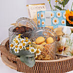 Golden Bloom Chocolate Gift Tray