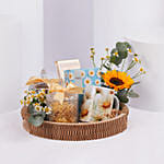 Golden Bloom Chocolate Gift Tray