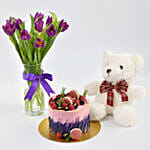 Red Velvet Dream Cake Combo