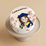 Sweet Graduate Girl Cake Half Kg