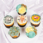 Fathers Day Red Velvet Cupcakes