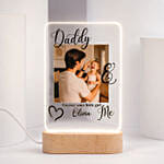 Daddy And Me LED Photo Lamp