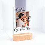 Daddy And Me LED Photo Lamp
