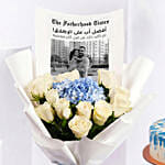 Best Dad Ever Bouquet With Cake