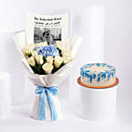 Best Dad Ever Bouquet With Cake
