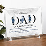 Best Dad Acrylic Plaque