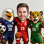 FIFA World Cup 2026 Custom Caricature