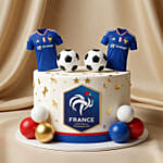 France Team Fan Chocolate Cake 2 Kg