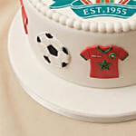 Morocco Football Fan Chocolate Cake 1Kg