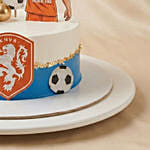 Netherlands Football Fan Chocolate Cake 1Kg