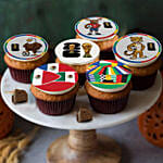 Match Day Cupcakes