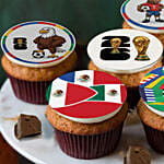 Match Day Cupcakes