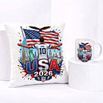 Personalized USA Football Gift Set