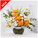 Golden Hour Floral Arrangement