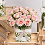 Set of 3 Vase with Enchanting Roses