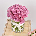 Set of 3 Vase with Enchanting Roses