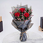 Magnificent Red Rose Bouquet Standard