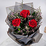 Magnificent Red Rose Bouquet Standard