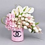 Flowers Luxe and Designer Cake