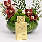 Sweet Dad Flower Arrangement With Perfume
