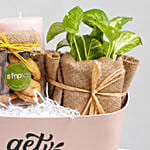 Get Well Soon Wishes Basket