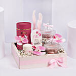 Tea Macarons And Chocolates Hamper For Mom