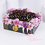 Personalised Purple Bloom Date Gift