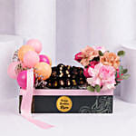Stuffed Dates And Balloon Arrangement