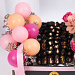 Stuffed Dates And Balloon Arrangement