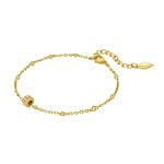 Police Gold Plated Studded Bracelet for Her