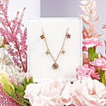 Guess Flower Charms Necklace For Her