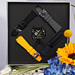 Police Analog Watch Gift Set for Him