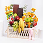 Sweetness Basket with Fruits