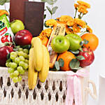 Sweetness Basket with Fruits