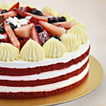 1 Kg Red Velvet Cake For Birthday