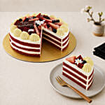 1 Kg Red Velvet Cake For Birthday