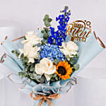 Vibrant Rakhi Bouquet For Brother