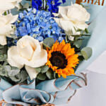 Vibrant Rakhi Bouquet For Brother