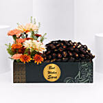Personalised Floral Date Gift Box