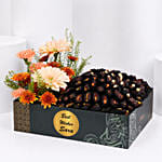 Personalised Floral Date Gift Box
