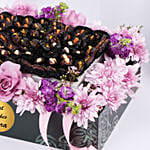 Personalised Purple Bloom Date Gift